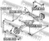 FEBEST SGAB-002 Control Arm-/Trailing Arm Bush